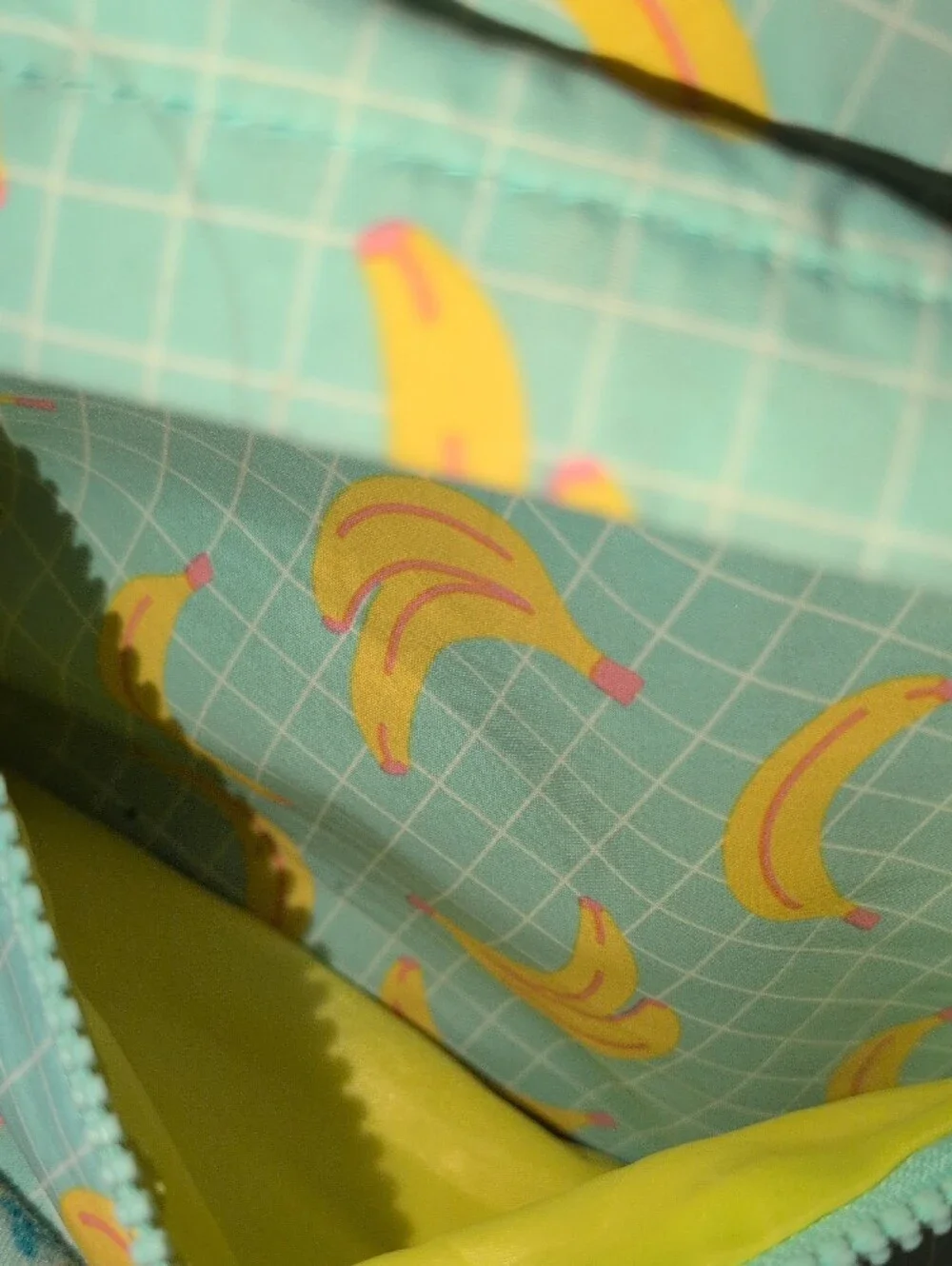 2018 Limited Edition Museum Of Ice Cream X Art Class Banana Grid Back Pack-Rare